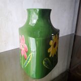 Flower-decorated pitcher