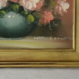 Painting bouquet of flowers charles Edouard