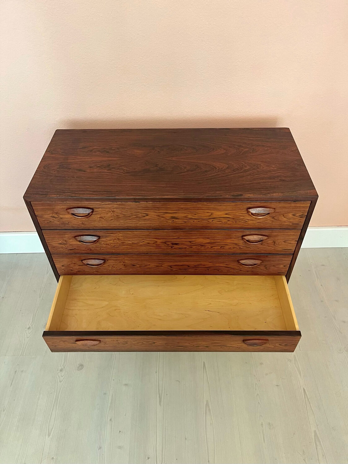 Danish chest of drawers by Kai Kristiansen in palisander 1960s