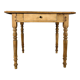 Desk or side table with turned legs
