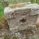 Pair of vintage antique stone Medici planters