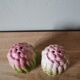 Set of 2 vintage salt and pepper shakers asparagus shape