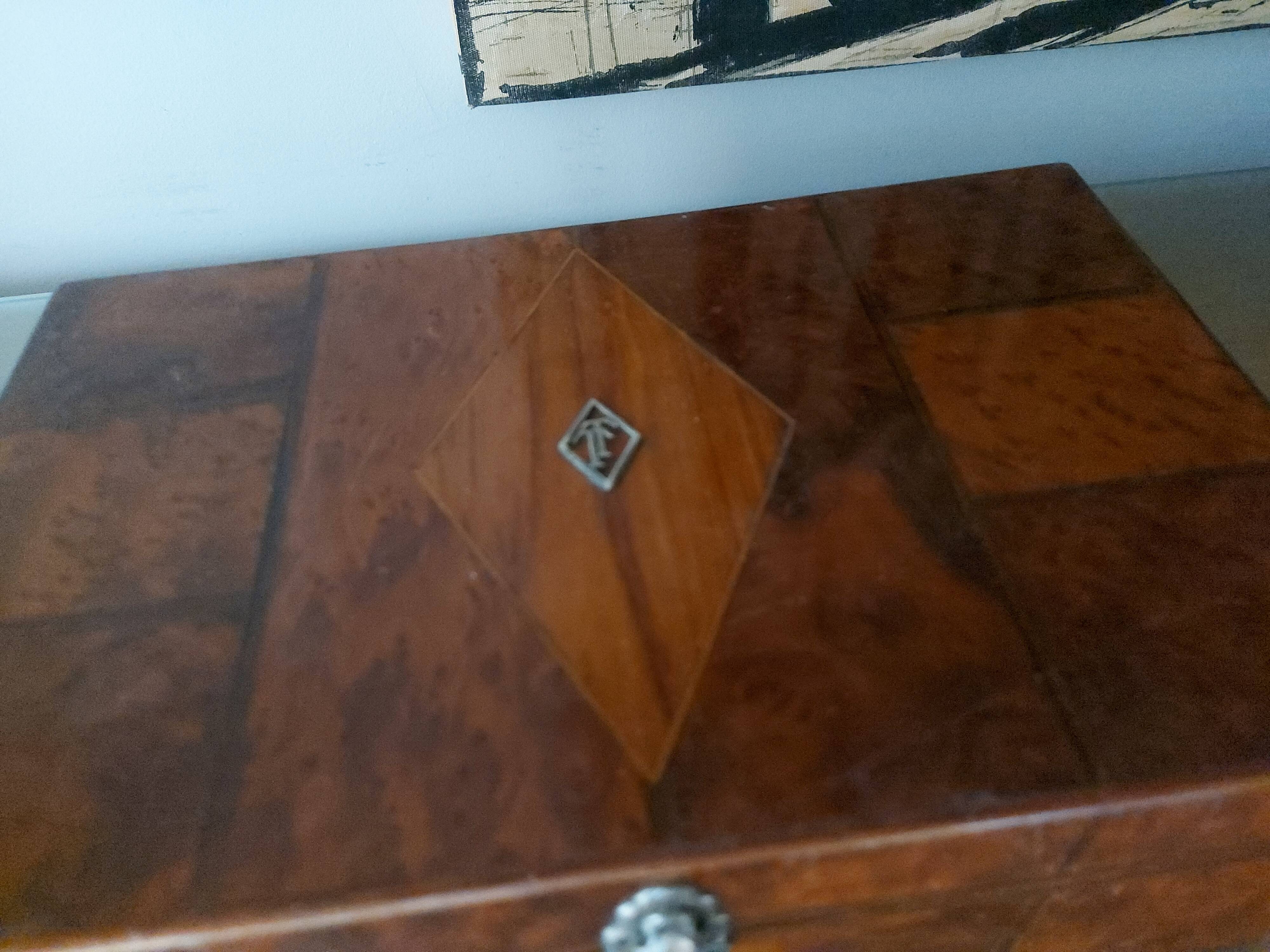 Boite en marqueterie