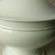 Paris white porcelain tender table early 20th century