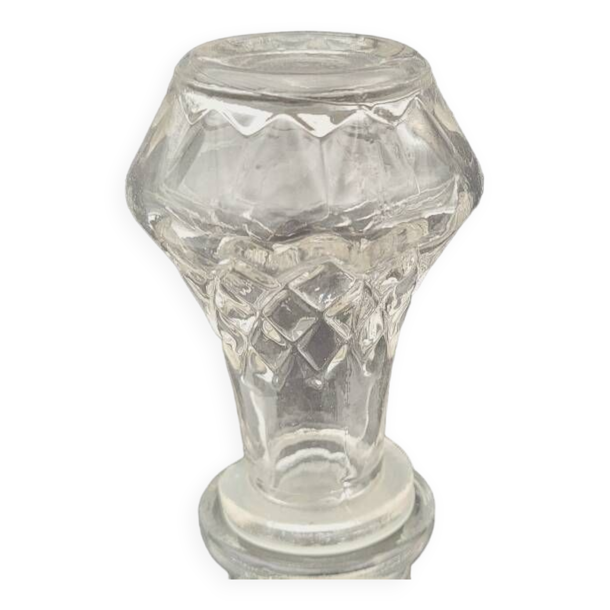 50's molded glass carafe