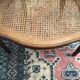 Mid-18th century caned office chair