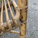 Rattan armchair