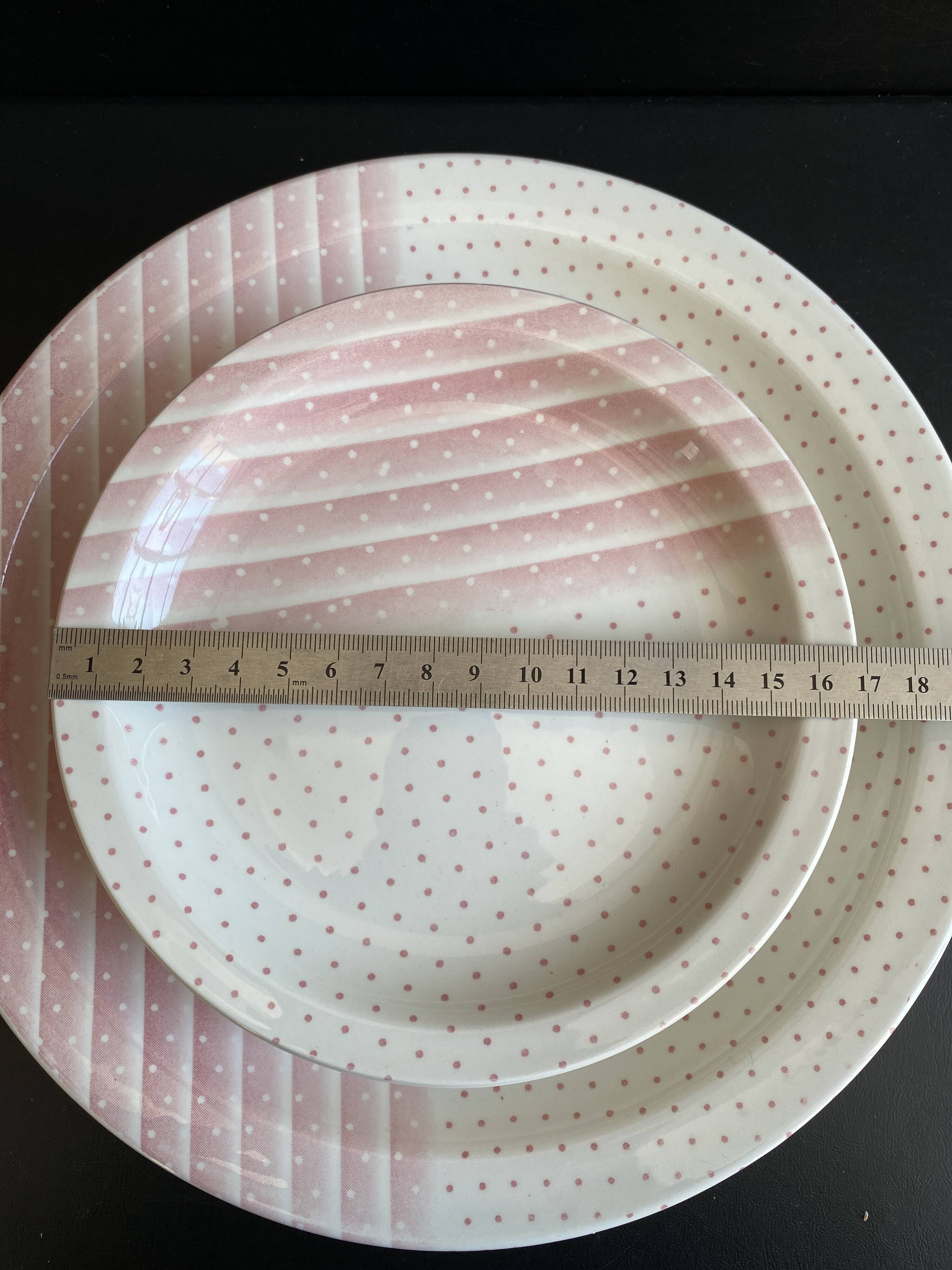 Set of Crockery Churchill England - "Pink Mix" Collection