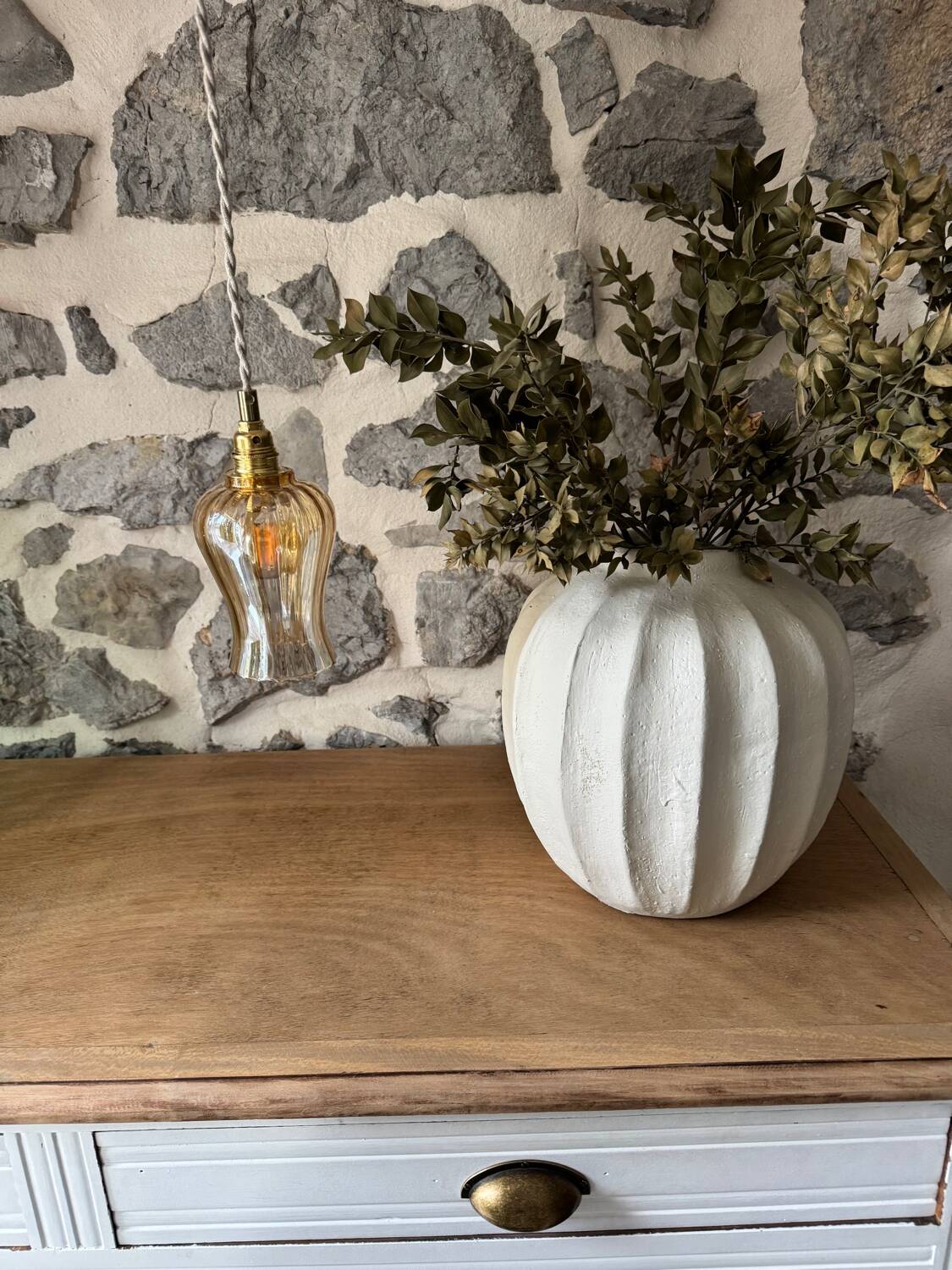 Vintage portable lamp