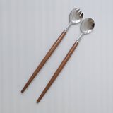 Vintage 1960s salad servers