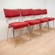 Italian Chrome Dinning Chairs, 1950s, Set of 2