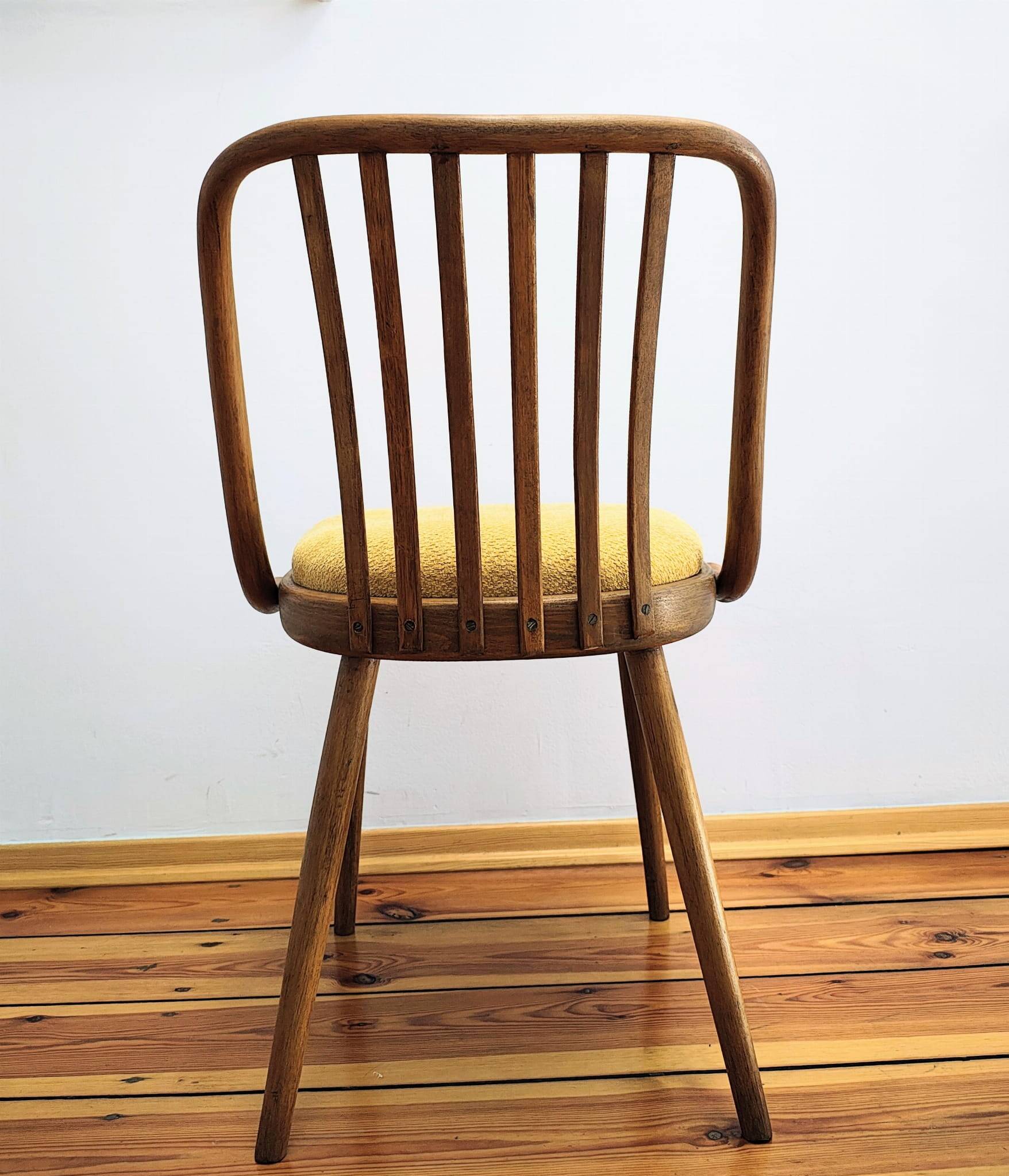 Dining Chairs attributed to A. Suman for Tatra Nabytok, Czechoslovakia, 196