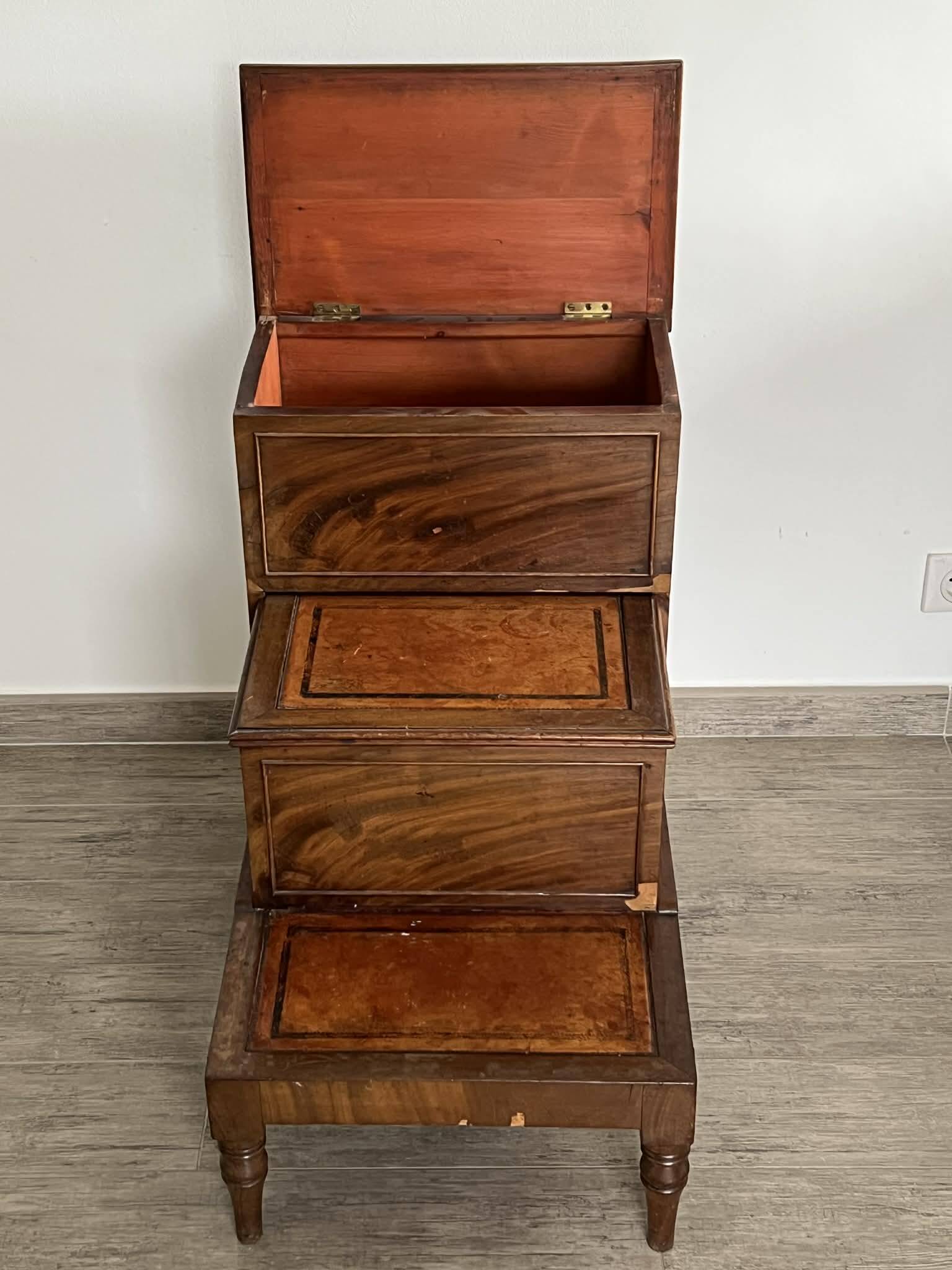 Pair of antique bedside tables – Napoleon III style