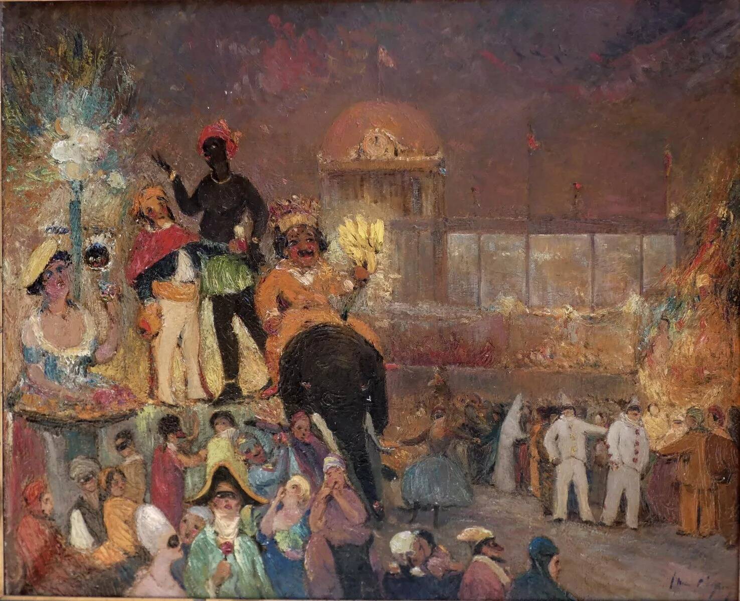 Carnival Scene Painting