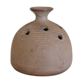 Pique vase Fleurs Vallauris in sandstone