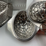 Set of three easter chocolate molds