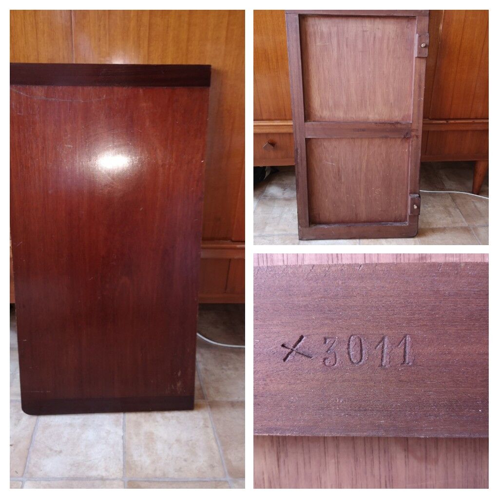 Mahogany desk by Gaston Poisson 1930 1940
