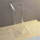 Console David Lange 1980. Plexiglass.