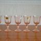 Ltot de 6 verres à liqueur art déco