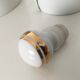 Y. Ginther porcelain jar and toilet jar