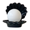 Black ceramic shell lamp