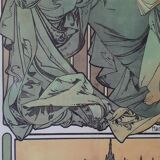 Benedictine advertising poster " Mucha "