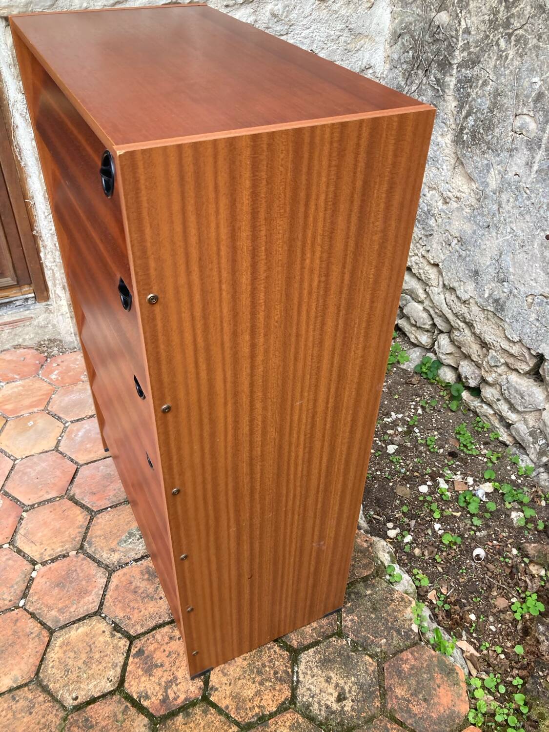 Vintage shoe cabinet