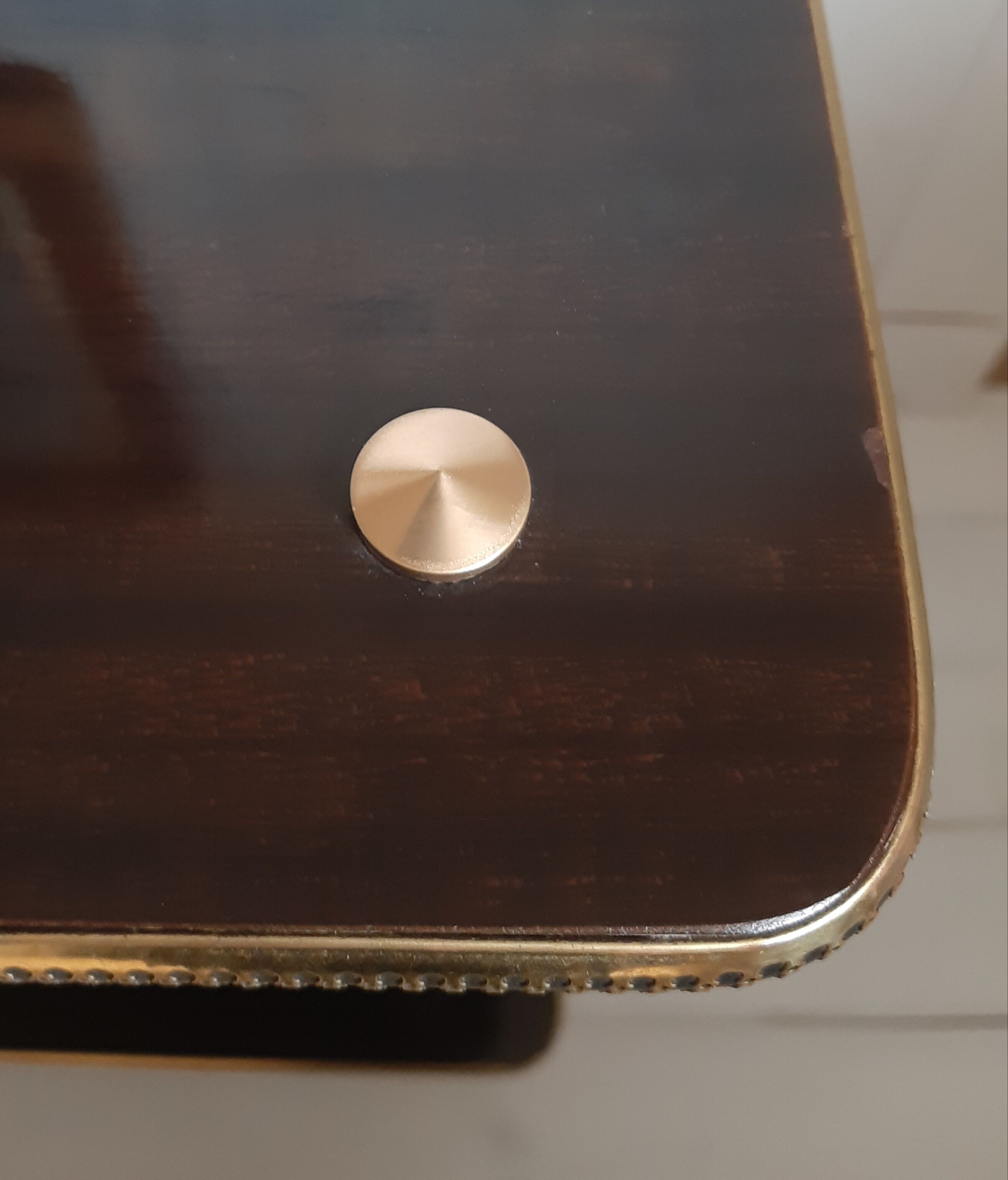 Table desserte roulante