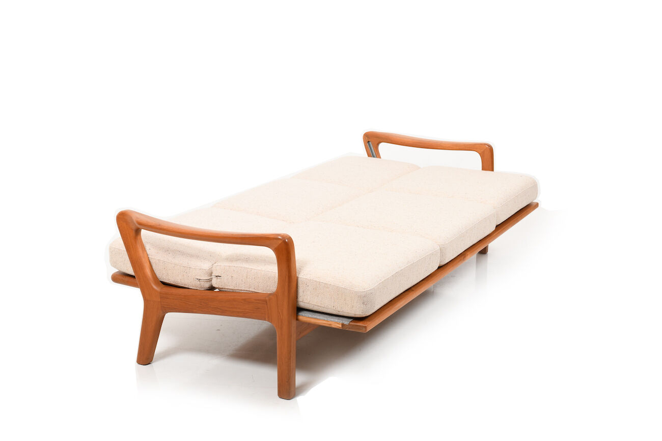 Danish teak 3-seater loungesofa / daybed by Jens-Juul Christensen