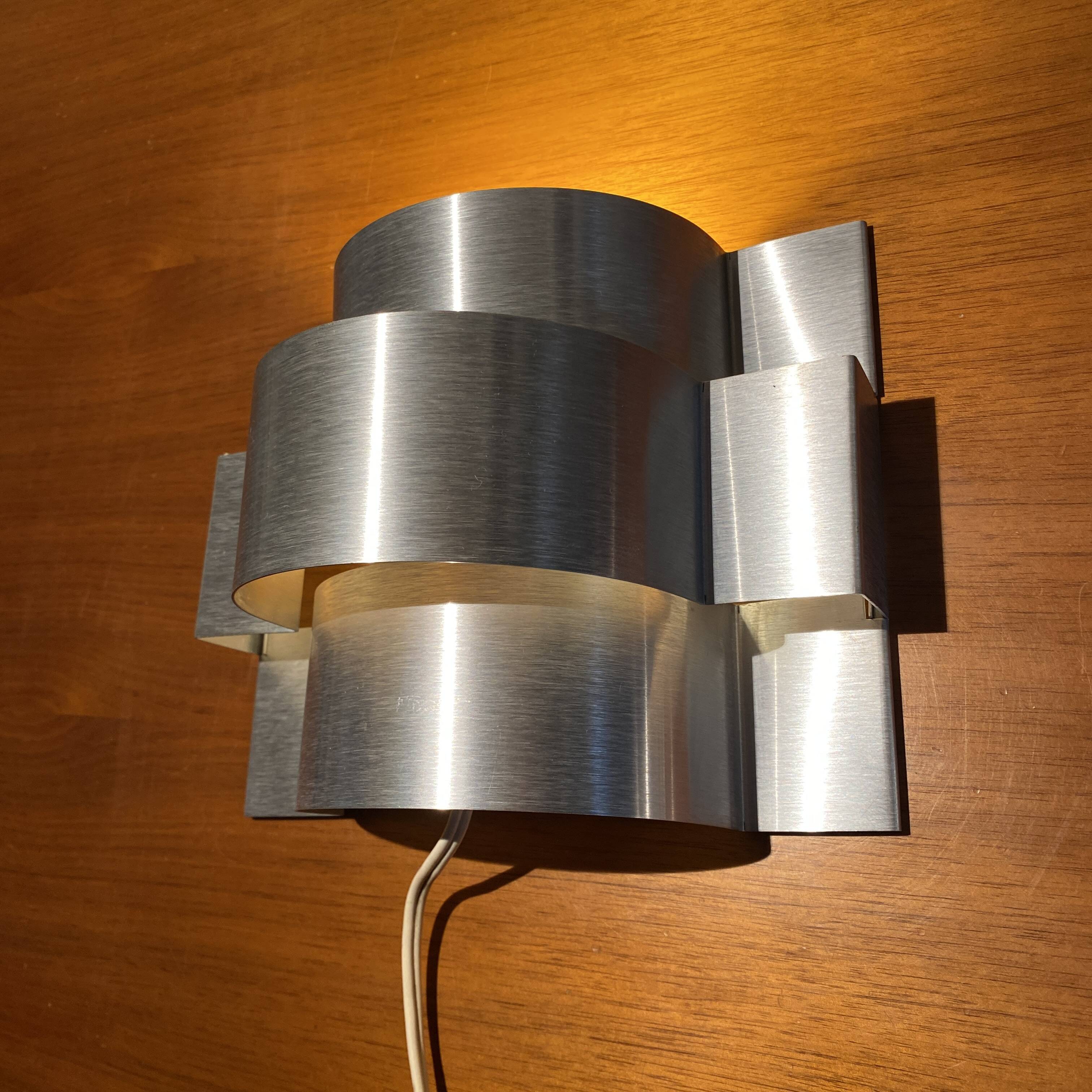 Pair of Max Sauze wall lights, Altaïr model, Late 1960.