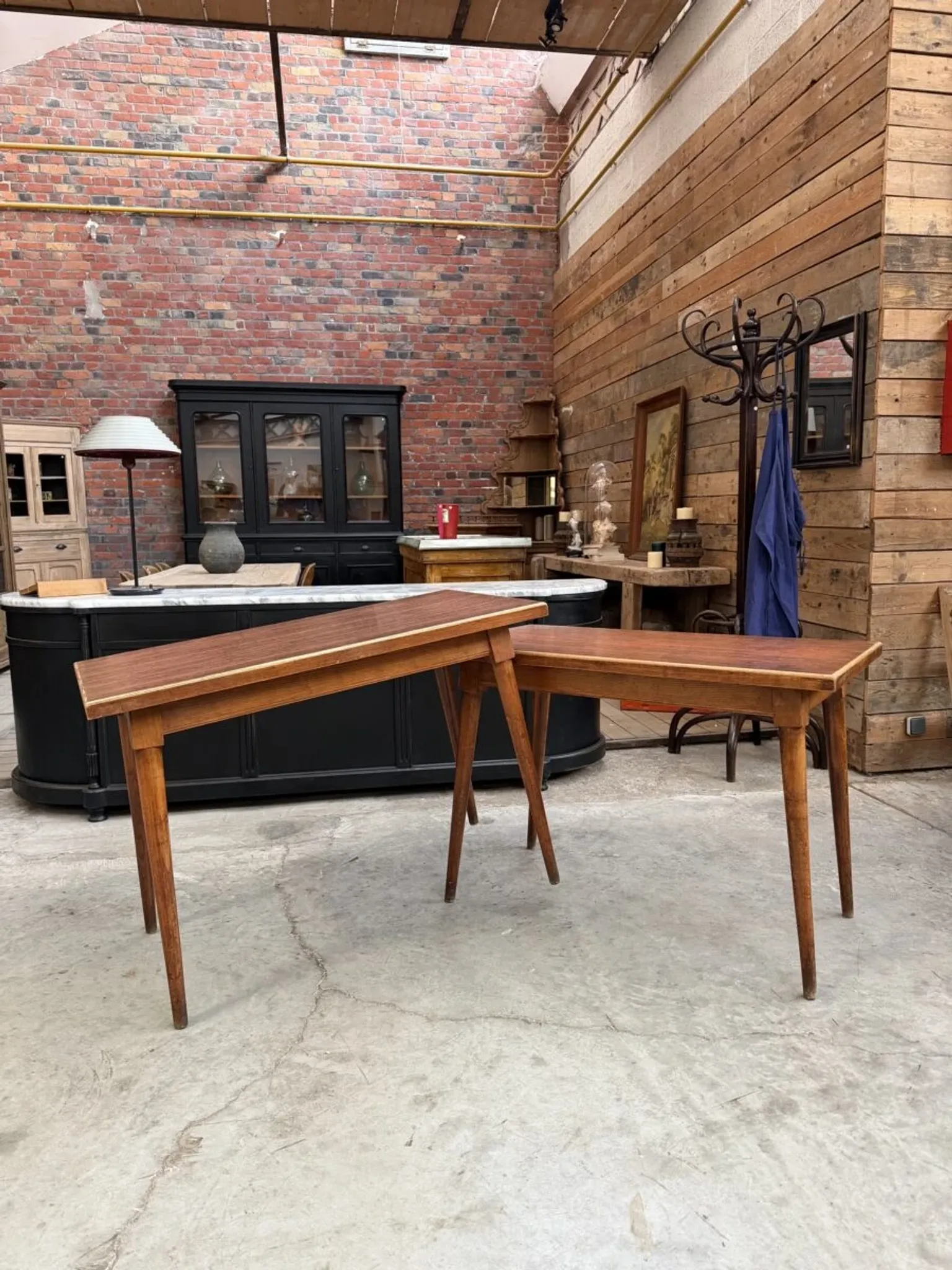 Pair of 1960s bistro tables