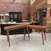 Pair of 1960s bistro tables