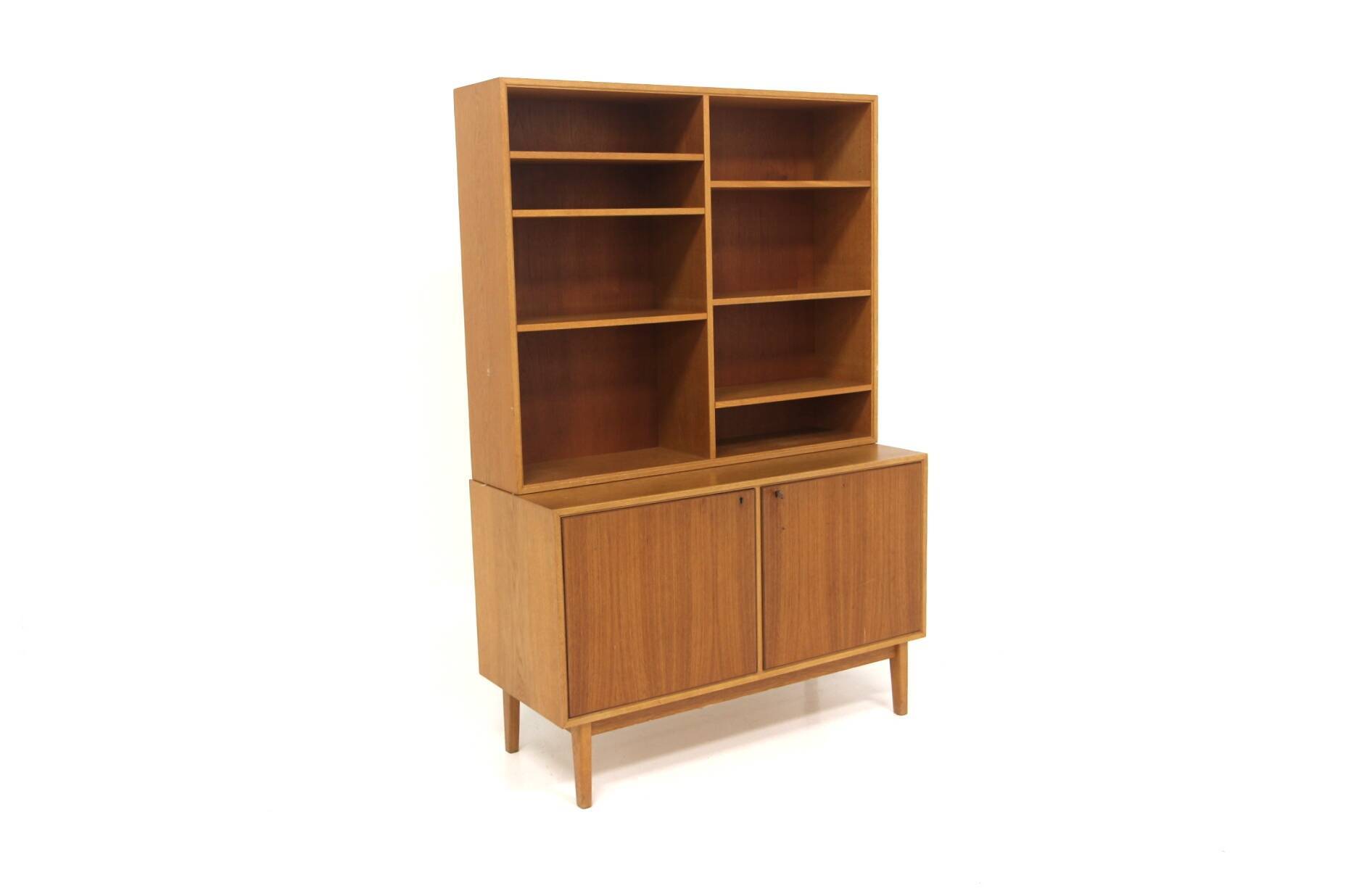 Scandinavian teak library, Sweden, 1960