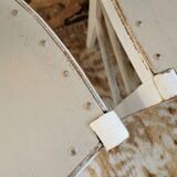 2 Country Chic Bistro Chairs with a Patina Finish