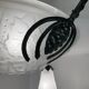 Muller Art Deco glass chandelier
