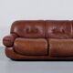 Sapporo leather sofa 1970s by Mobil Girgi publisher