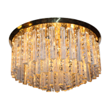 J.T. Kalmar Plaffoniere avec cristaux de verre de Murano, Autriche 1960