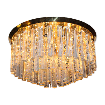 J.T. Kalmar Plaffoniere with Murano glass crystals, Austria 1960