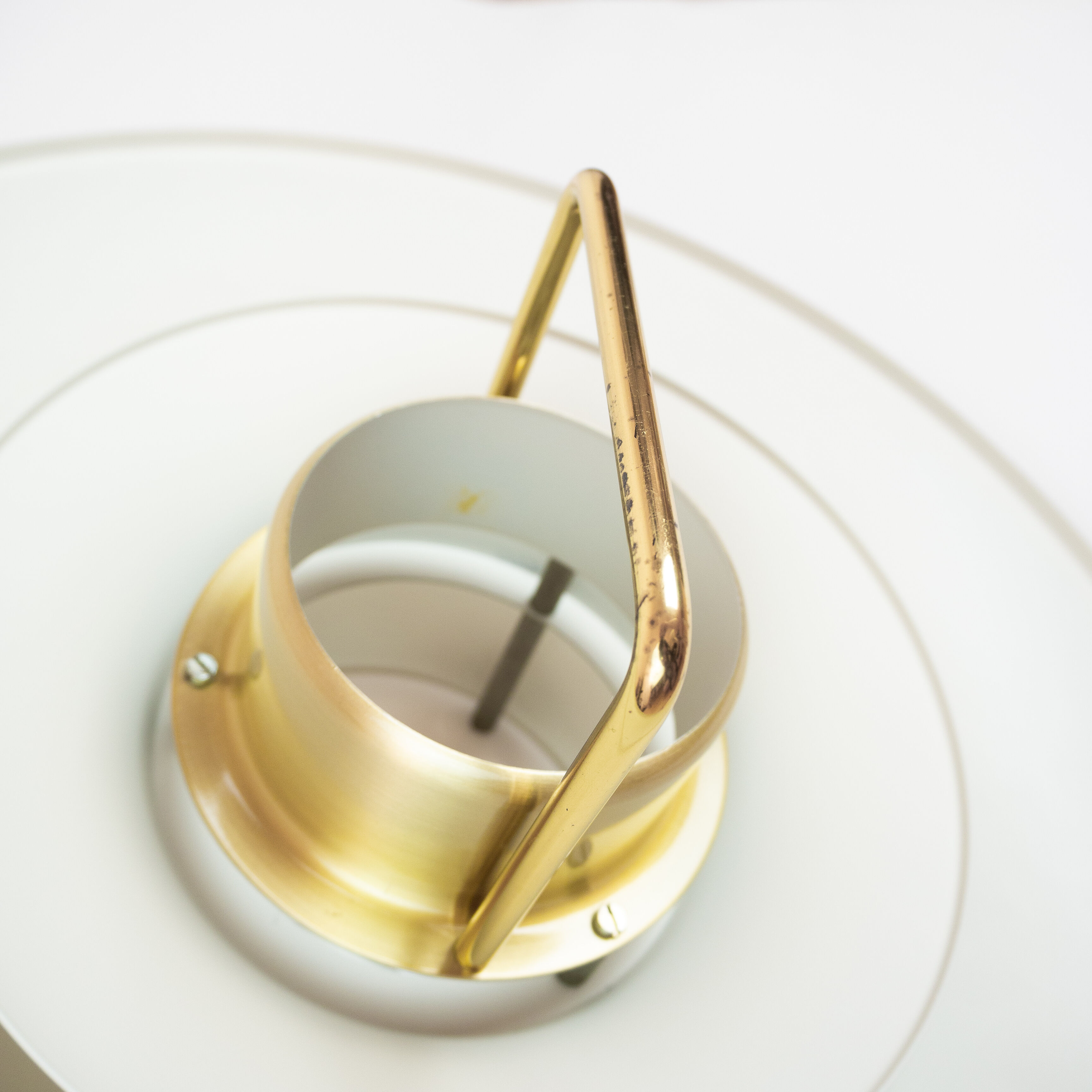 Danish vintage pendant lamp Lyskaer, 1970s