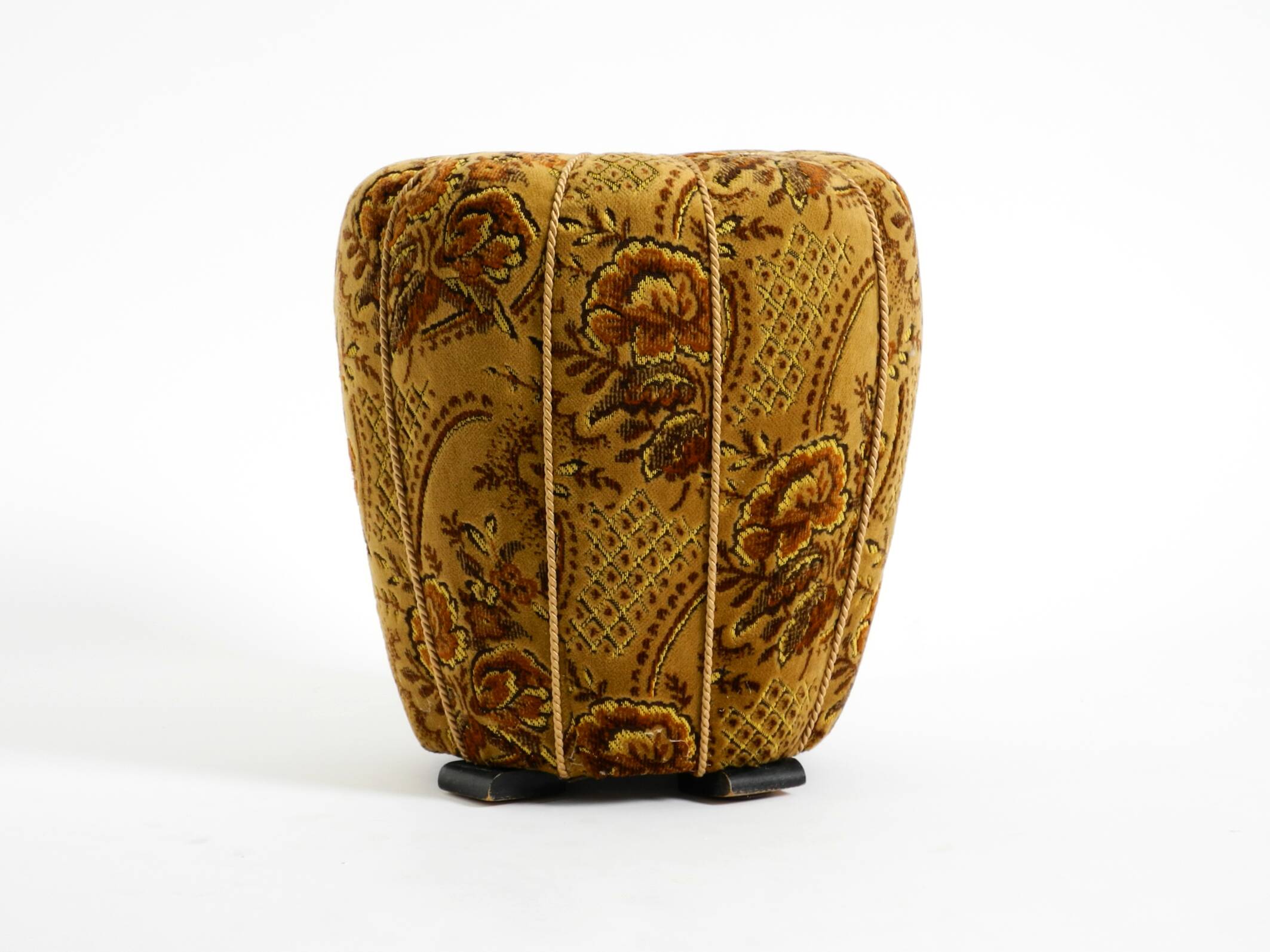 Original Pouf Stool by Jindrich Halabala from 1958 | Art Deco Bauhaus