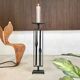 Sculptural brutalist candleholder in wrought iron, GDR / Germany, 1960s