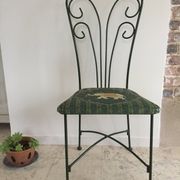 Vintage Wrought Iron Garden Chair