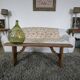 Wooden bench