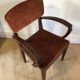 Vintage bridge armchair art Deco