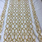 Vintage tablecloth and monogram napkins
