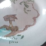 Ceramic plates. 70s/80s Work inspired by the 16th and 17th centuries.
