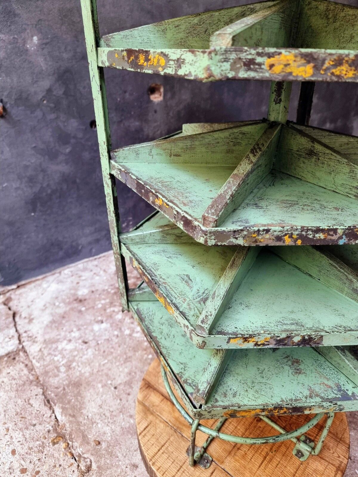 Support de stockage d'armoire de carrousel industriel du garage