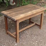 Small oak side table