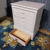Desk furniture loom with drawers