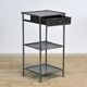 Iron bedside table, 1910s
